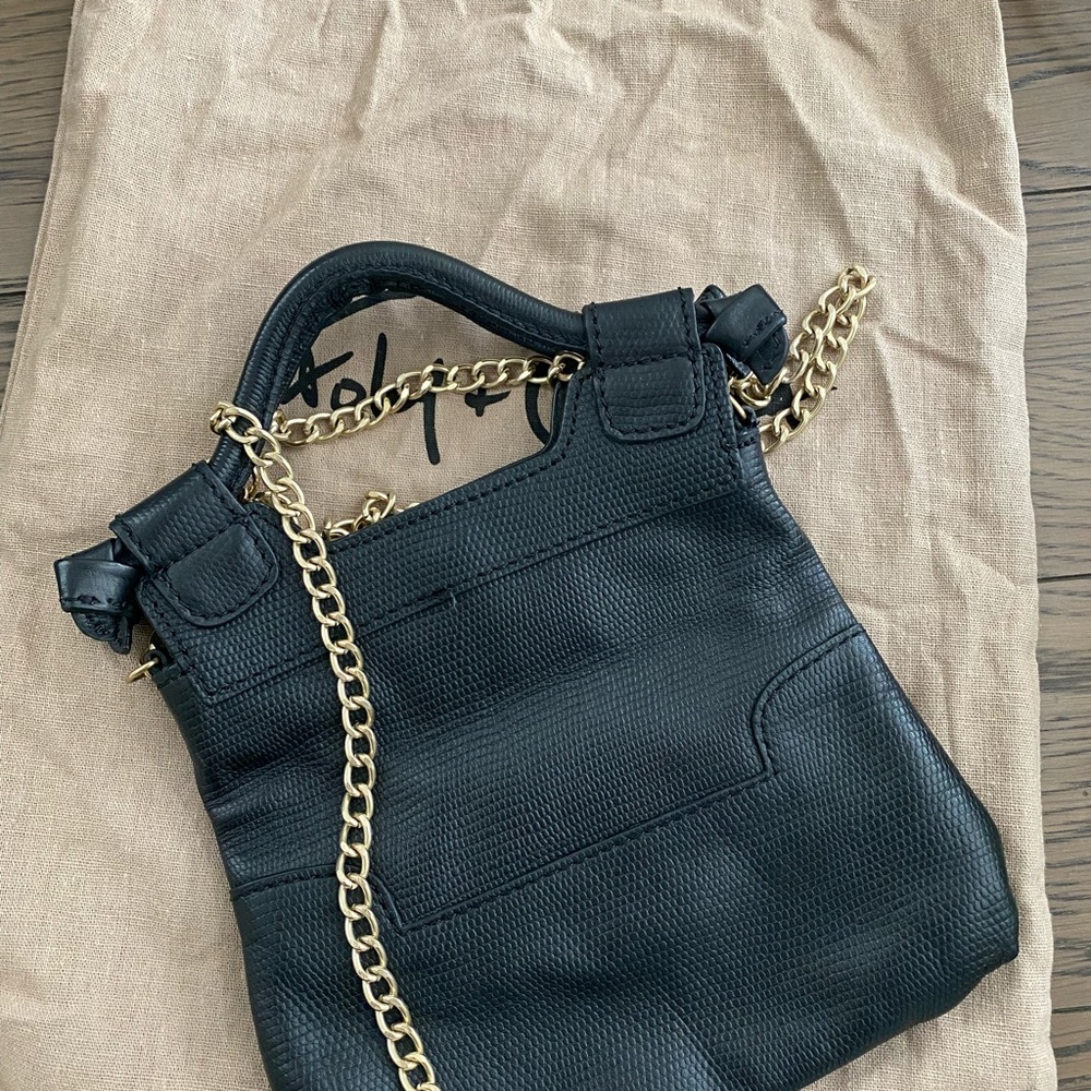Foley + Corinna Mini Tote on Gold Chain